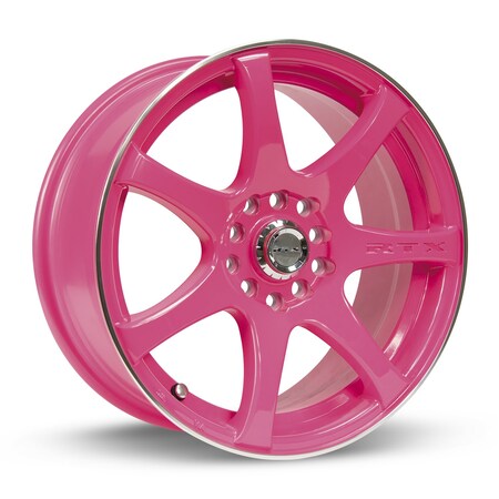 Rtx Alloy Wheel, INK 15X6.5 4-100/114.3 40P C73.1 DIVA PINK MCH 081117
